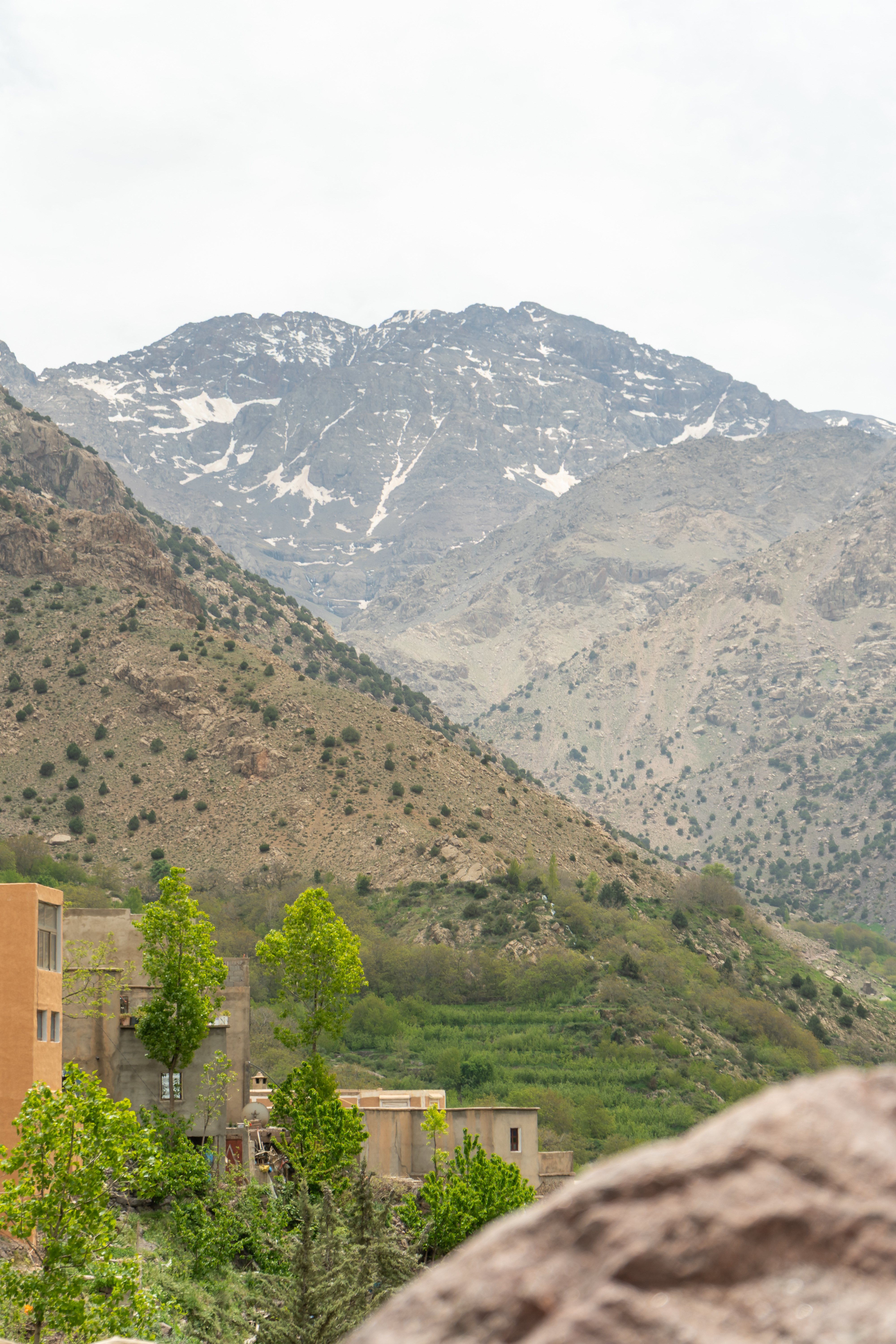 Private courtyards at Villa des orangers, Morocco